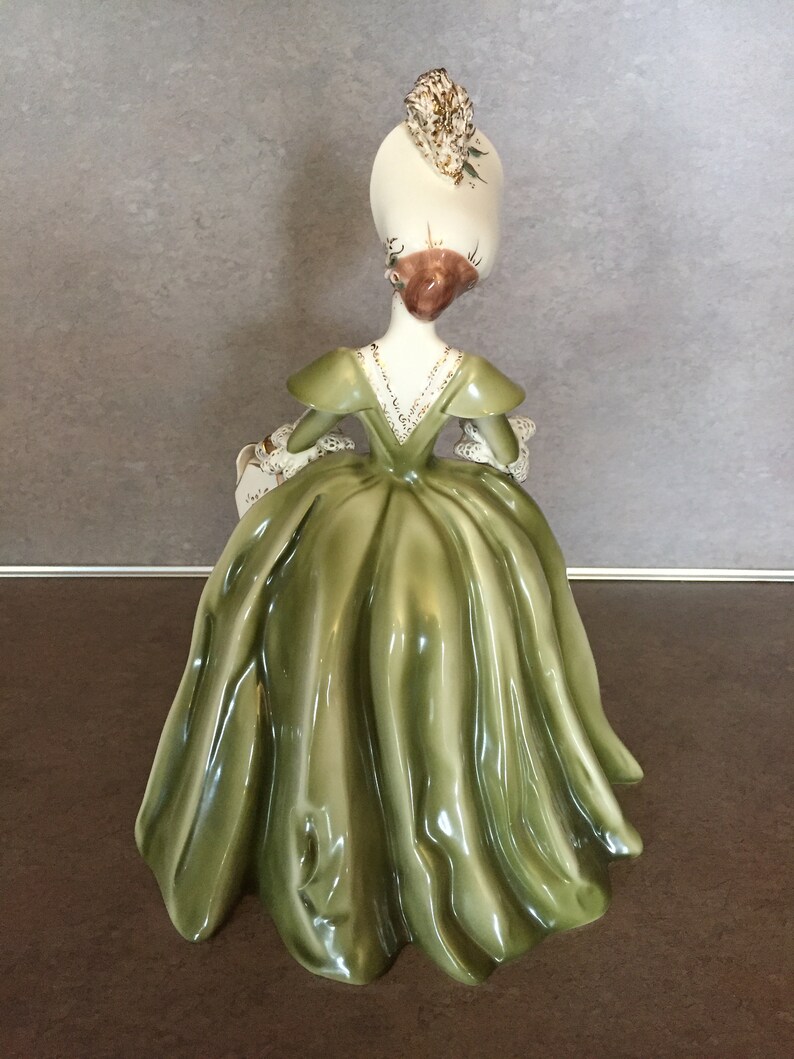 Florence Ceramics Lady Figurine Georgette Mint Condition