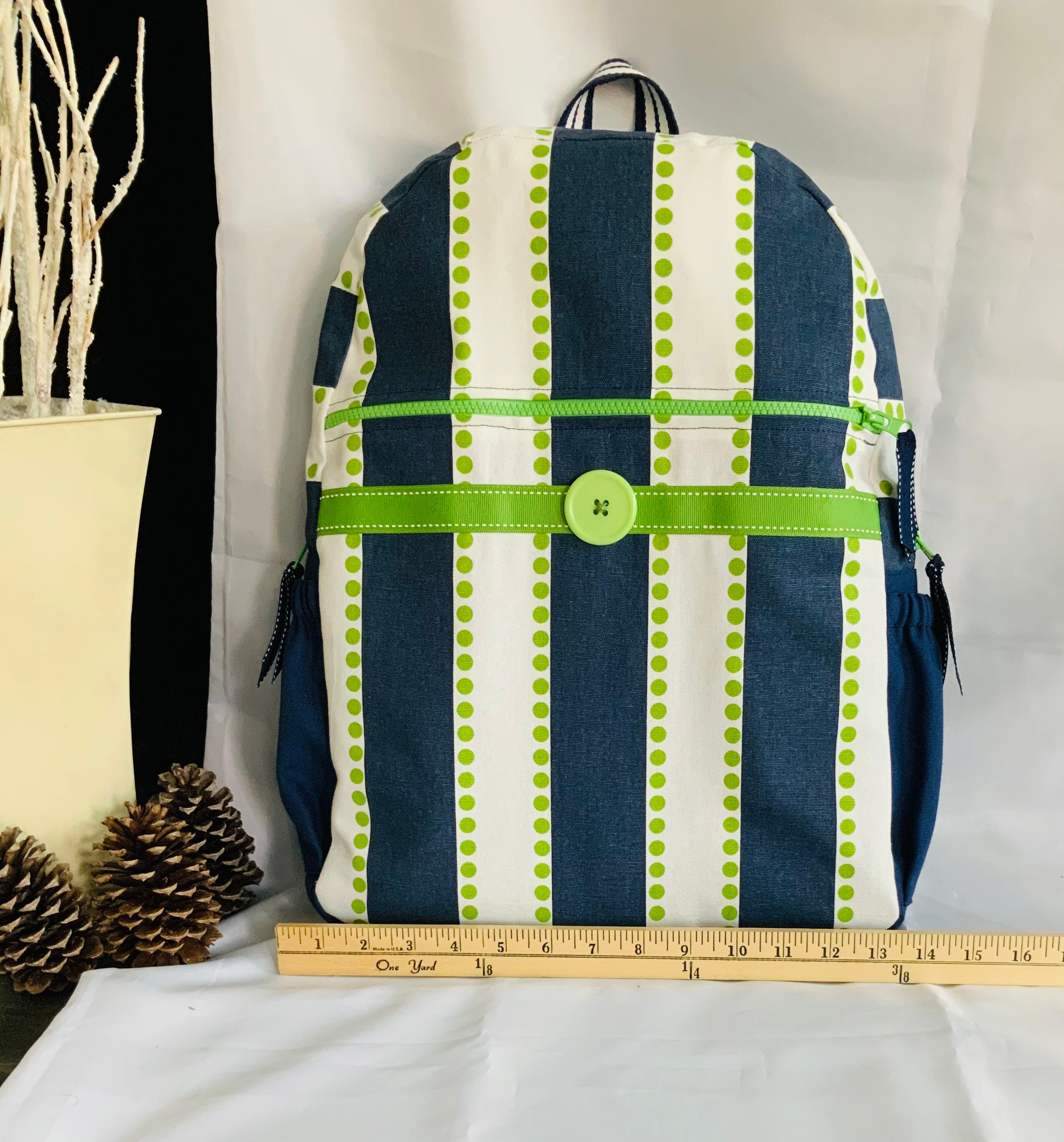 Backpack Style Diaper Bag With Accessories, 2 Colors - Etsy