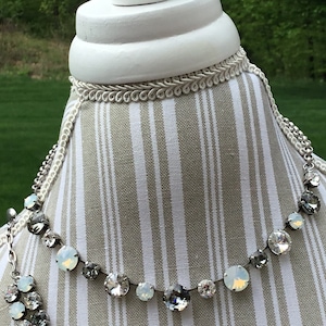 Shadow Grey Collection Swarovski Element Necklace