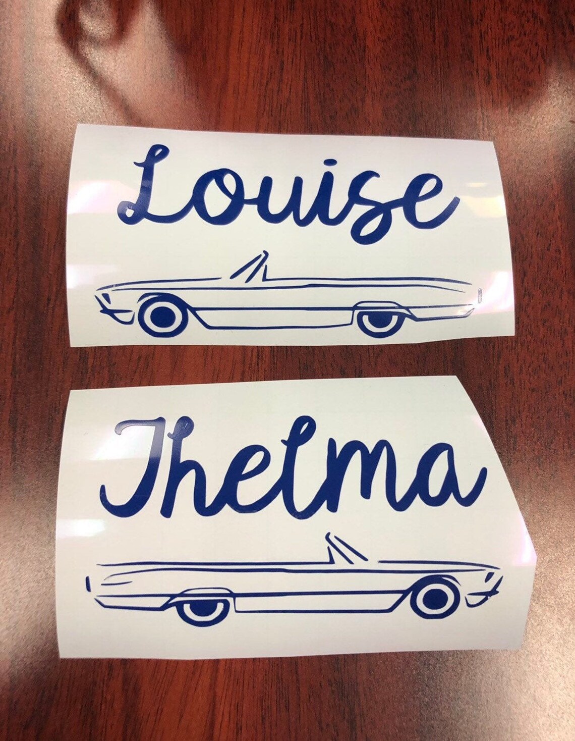 Vinyl decal Set of two Etsy