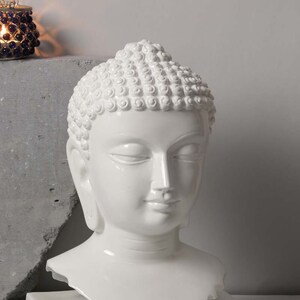 Buddha Statue - White