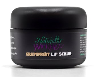 Exfoliante labial de azúcar y pomelo: natural, vegano y sin crueldad animal