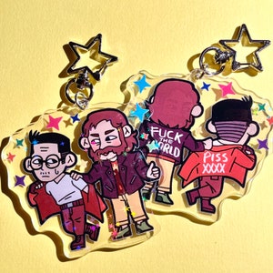 Jacket Buddies Acrylic Charm