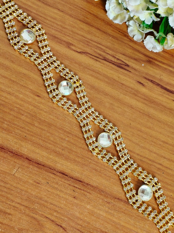 Gold Wedding Belt,crystal Rhinestone Sash Belt,bridal Belt  display picture 2