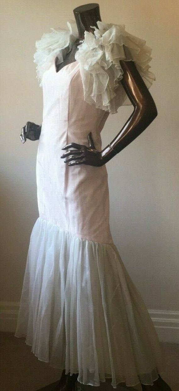 Gina Fratini Vintage original silk evening ballgow