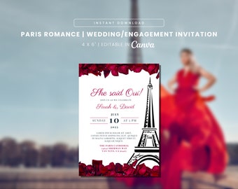 Paris Romance | Invitation