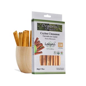 Organic ALBA/C-Special Ceylon Cinnamon Premium Sticks
