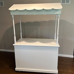 Party Decor Food Cart Stand Photo Back Drop (Chicago Local Pickup Only)