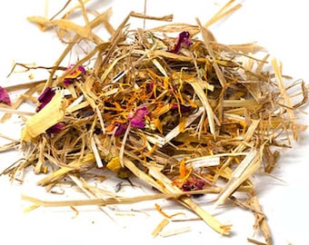 So Comfy Chickens Nesting Box Herbs & Straw: A Mixture of Sterilized Straw And Dried Herbs