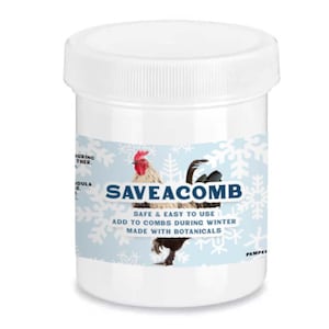 Saveacomb - Herbal Winter Care For Chicken Combs & Wattles
