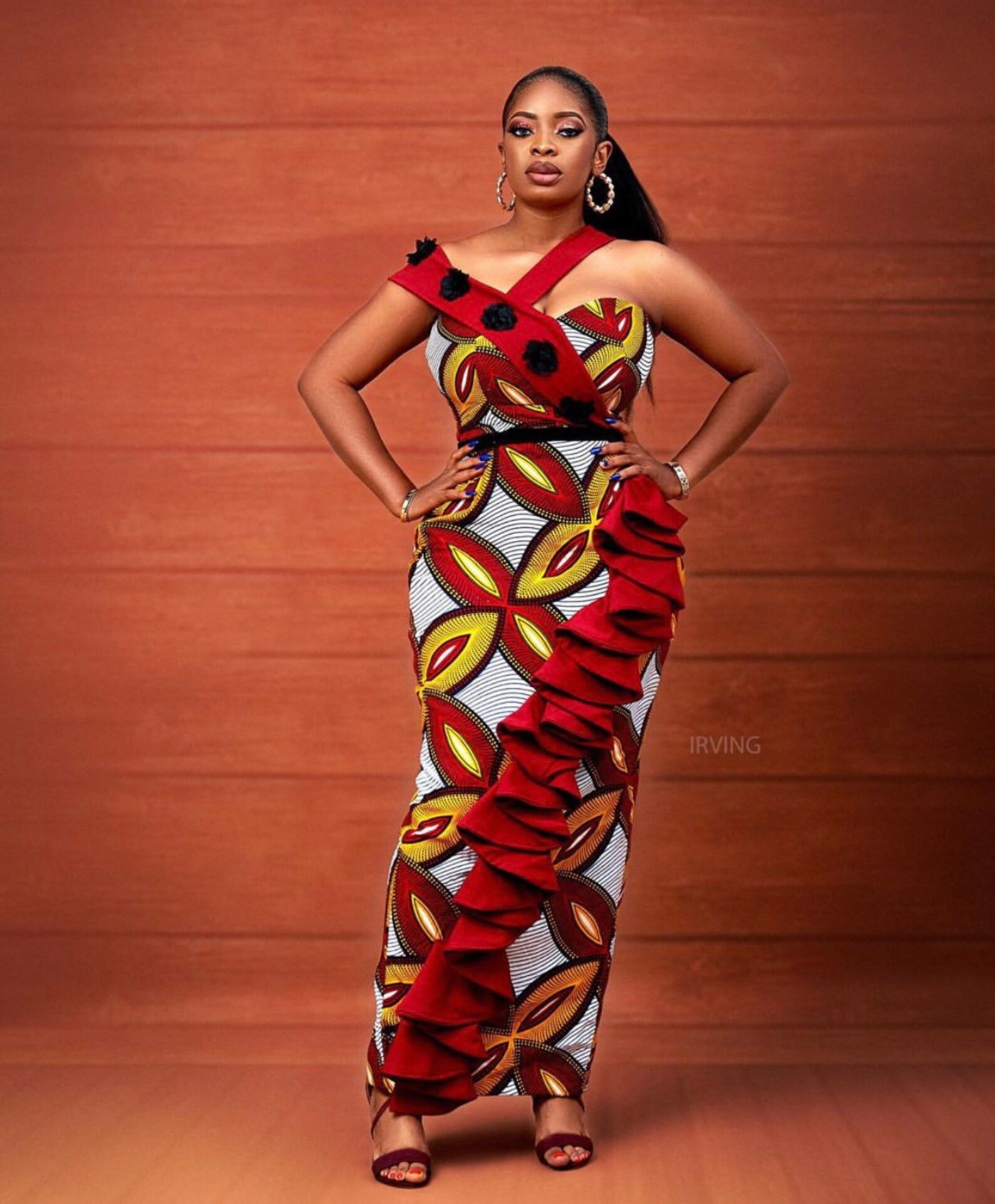 Ankara Dress African Print Dress African Dress Etsy