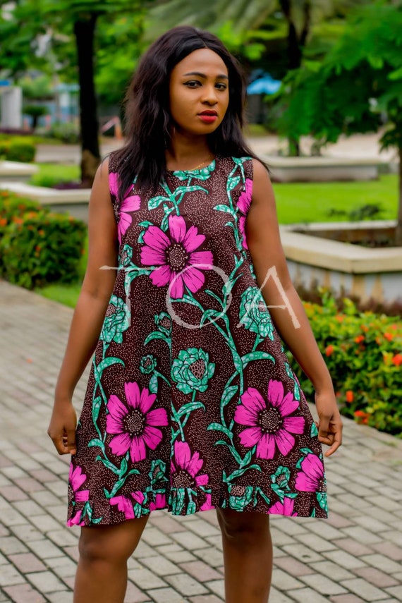 ankara shift dress styles