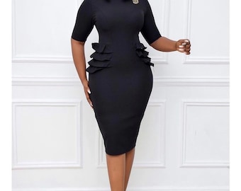 black church dresses