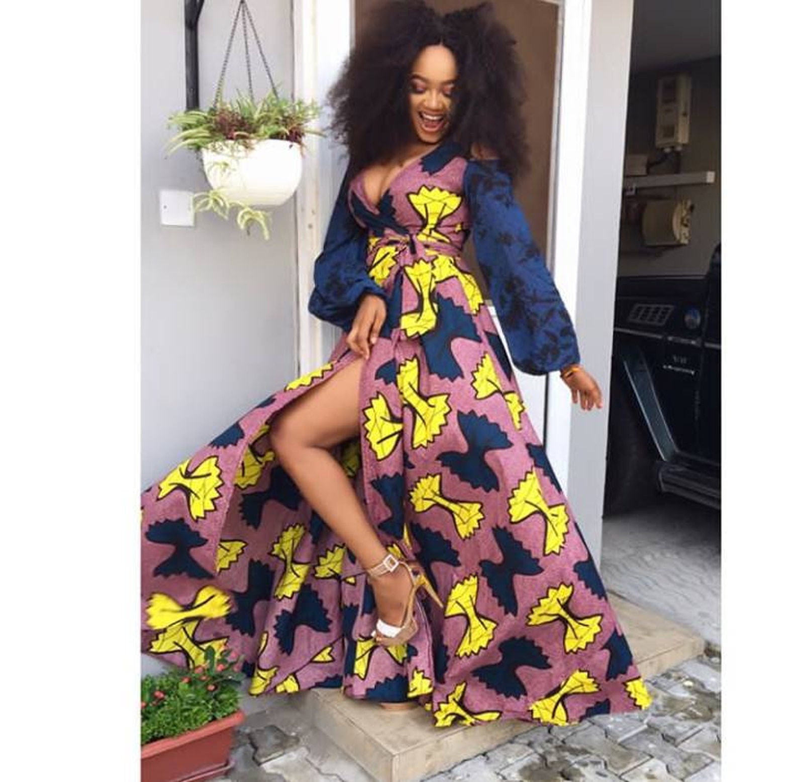 Ankara flowing gowns Clearance