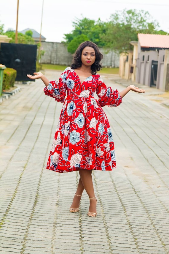 red skater dress for wedding