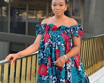 ankara shift dresses 2018