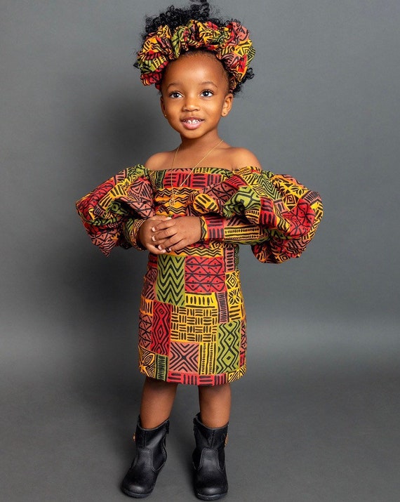 aww so adorable, those eye!!  Fashion design for kids, Birthday girl  dress, African clothing