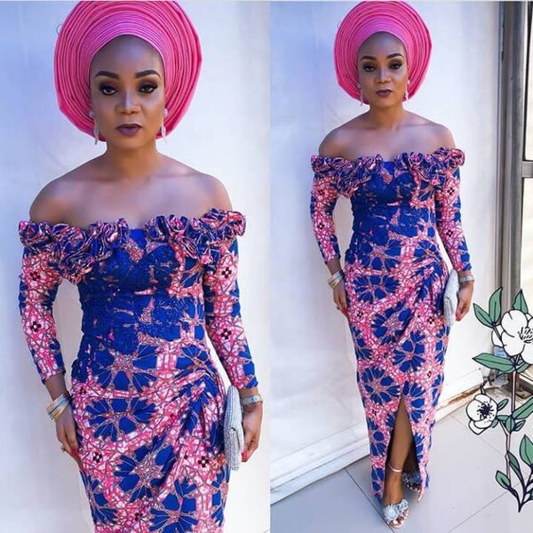 African Wedding Guest Dress Etsy