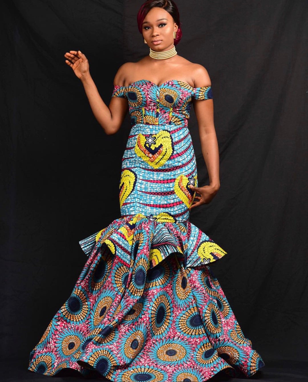 Exquisite Ankara Dress African Print Dress Formal Events - Etsy