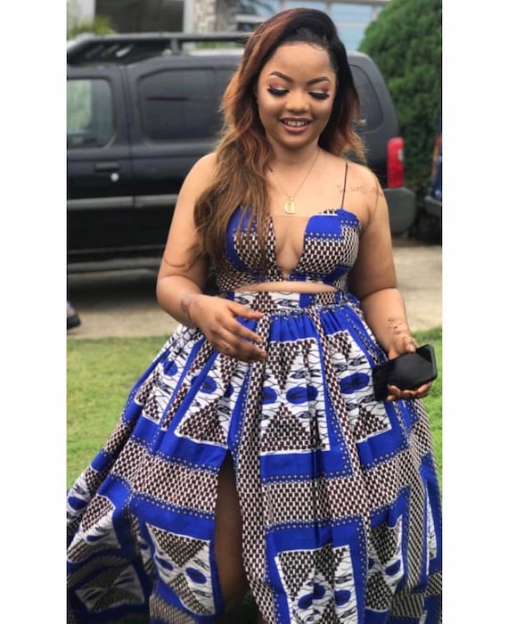 kitenge crop top designs