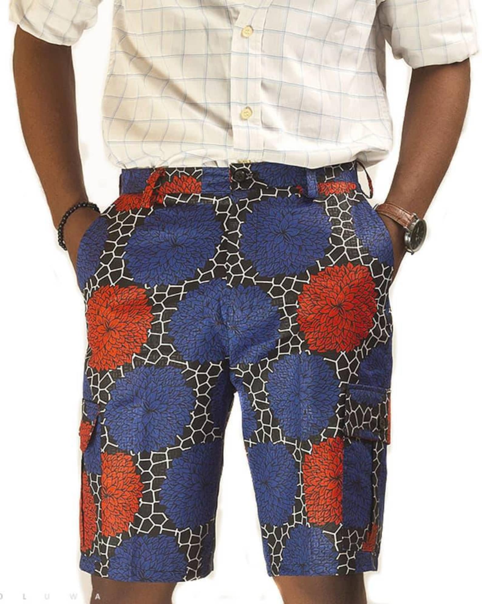 Ankara Shorts for Men African Print Shorts Tribal Shorts Etsy