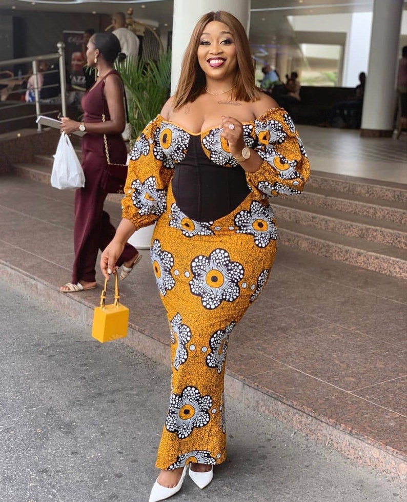 ankara free dress