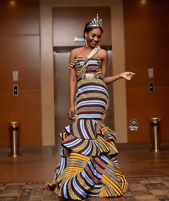 mermaid kitenge dresses
