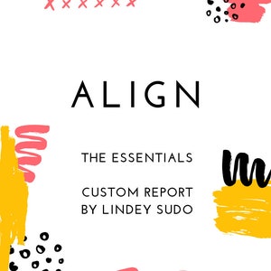 The Essentials custom astrology report