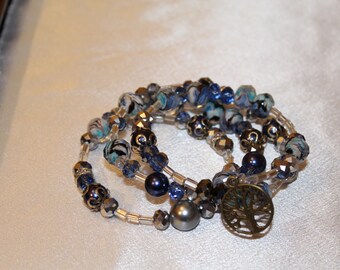 Memory Bracelet in blue
