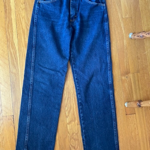 Vintage Rustler dark blue jeans / Size 30x32
