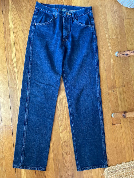 Vintage Rustler dark blue jeans / Size 30x32