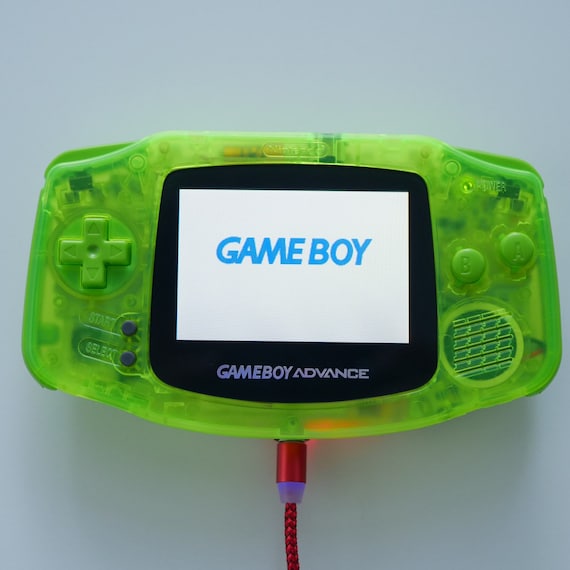 EXTREME GREEN Gameboy Advance Custom Gba 101 or IPS Screen - Etsy