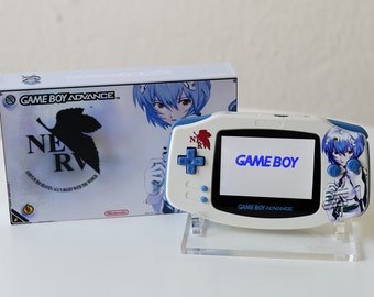 ¡Nueva pantalla IPS para Gba con temática de Evangelion de EVA-NERV y caja!