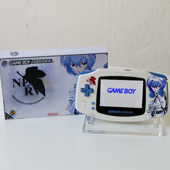 New EVA-NERV Evangelion Themed Gba Ips Screen Mod W/box! - Etsy