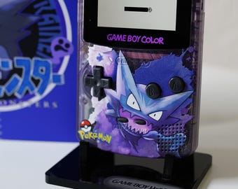 NEW Haunter Themed GBC IPS Screen Mod w/Box!