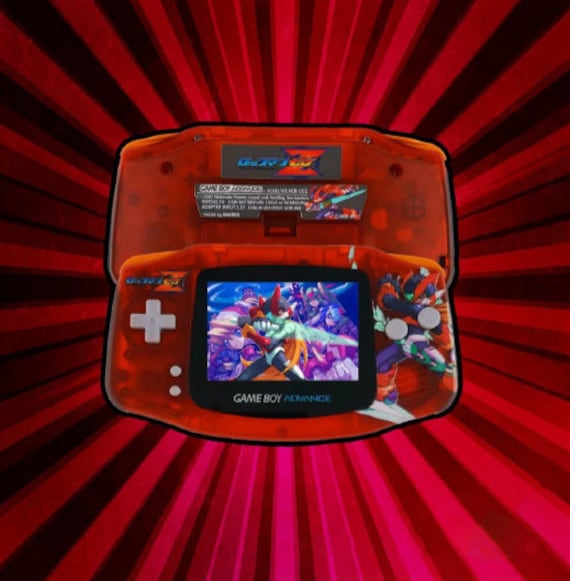 NEW Rockman Zero Z Themed GBA IPS Screen Mod W/box! - Etsy