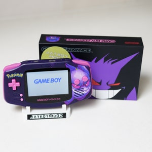 NY Gengar-tema GBA IPS-skärmmodd med låda!