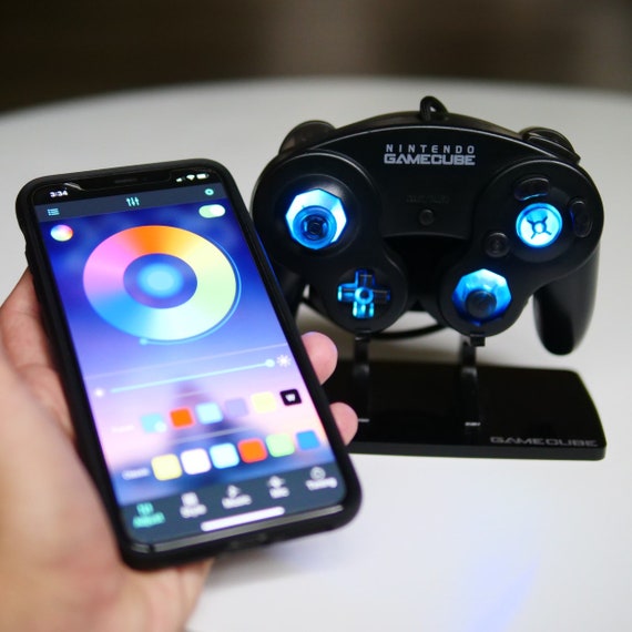 black gamecube controller