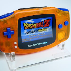 Custom Gba 101 or IPS Screen Backlit Rechargeable Mod Gameboy Advance!!