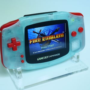 Fire Emblem Gameboy! 101 or IPS Screen Backlit and Rechargeable Modded GBA