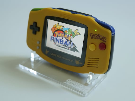 Gameboy Color IPS Backlit Pokemon Pikachu Edition 3x Audio Amp Mod GBC  CGB-001