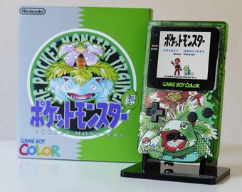 NEW Venusaur Themed GBC IPS Screen Mod w/Box!