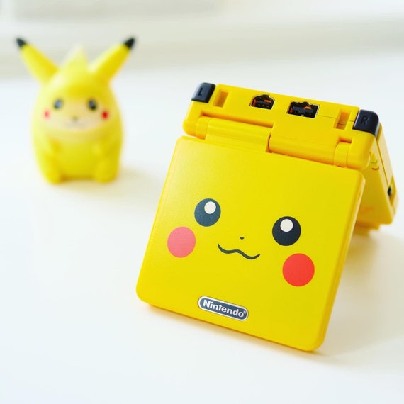 Pika Theme Ips Gameboy Advance Sp Pokemon Gameboy Etsy