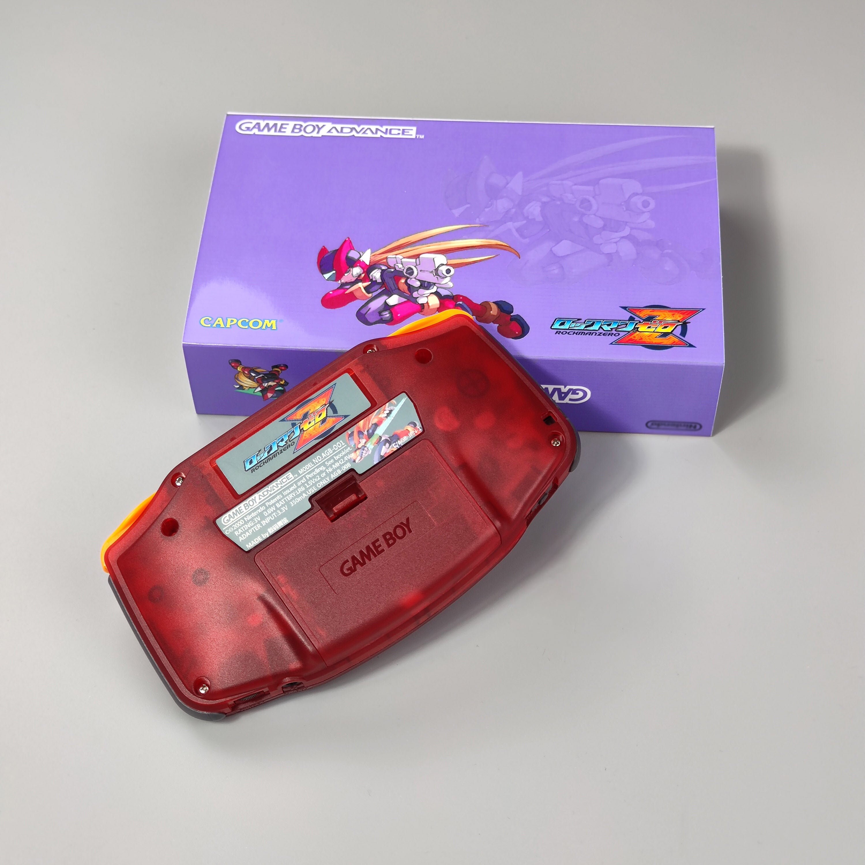 NEW Rockman Zero Z Themed GBA IPS Screen Mod W/box! - Etsy