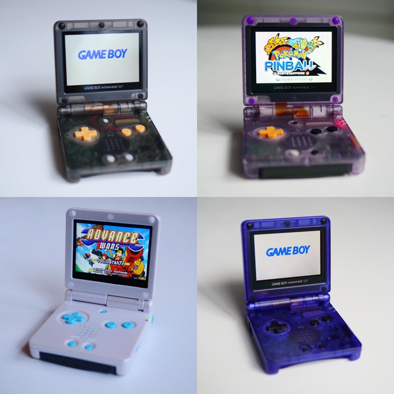 IPS Gameboy Advance SP Customize your own Etsy