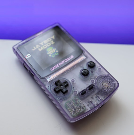 Console Game Boy Color Atomic Purple - Violet Transparent - Occasion
