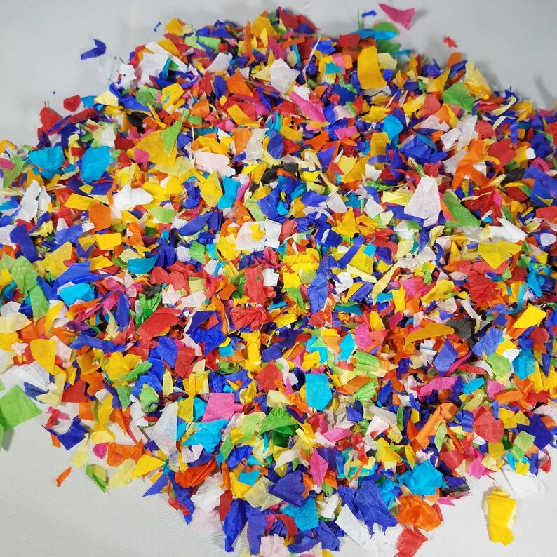 Paper Confetti Party Bag Filler Pinata Table Decorations Shredded