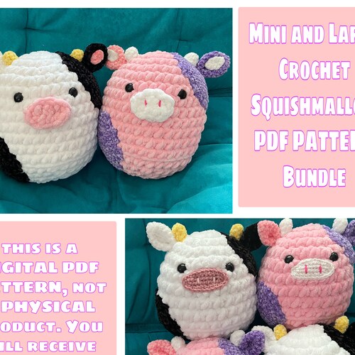 mini squishmallows cow