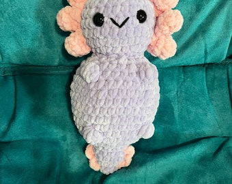 Crochet Purple Axolotl Plushie