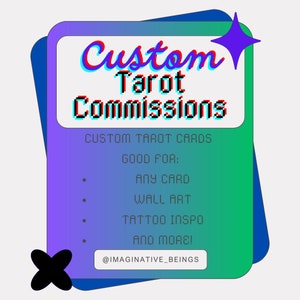 Custom Tarot Card Commission